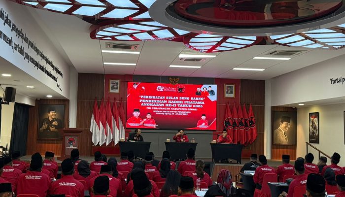 Bulan Bung Karno, PDI Perjuangan Kabupaten Bekasi gelar Pendidikan Kader Pratama di Sekolah Partai