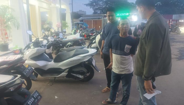 Polsek Tambun Selatan Amankan Dua Pelaku Curanmor di Metland Tambun