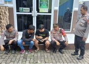 Dua Pelaku Dugaan Pemalakan Disertai Intimidasi Terhadap Warga Berhasil Diamankan Personel Polsek Cikut