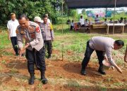 Polsek Setu Tanam Jagung Serentak, Dukung Swasembada Pangan Nasional 2025