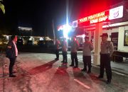 Perkuat Sinergi dan Disiplin, Kanit Reskrim Polsek Pebayuran Gelar Apel Malam