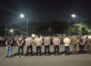 Jaga Kamtibmas Polsek Cikarang Pusat Apel Patroli Gabungan TNI-Polri, Pol PP, Satpam, dan Aliansi Masyarakat Perketat Operasi Kejahatan Jalanan