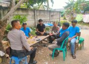 Polsek Cikarang Pusat Ajak Warga Desa Sukamahi Jaga Kamtibmas Lewat Kunjungan Humanis