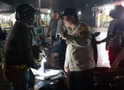 Polsek Serang Baru Gelar Razia Antisipasi Tawuran dan Geng Motor, 1 Motor Diamankan