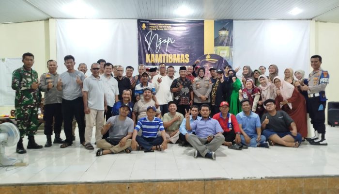 Polsek Tambun Selatan Gelar Ngopi Kamtibmas, Perkuat Sinergi Polisi dan Warga