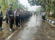 Polres Metro Bekasi Amankan Aksi Unjuk Rasa Mahasiswa di Kompleks Pemda