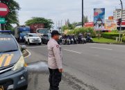 Polsek Cikarang Pusat Gelar Gatur Lalin Pagi, Antisipasi Kemacetan dan Tawuran