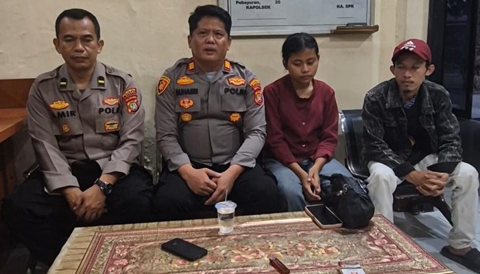 Sempat Viral Di Media Sosial,Hilang 4 Hari, “SM” Berhasil Ditemukan Polsek Pebayuran Dengan Selamat