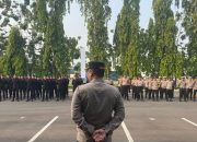 Wakapolres Metro Bekasi Pimpin Pengamanan Keberangkatan Massa Aksi Buruh FSPMI di Cikarang Barat