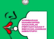 Selaku Peran Krusial JlM Soroti Kinerja Setwan Sebagai Salah Satu Mesin Pendukung DPRD Tidak Sesuai Harapan Rakyat