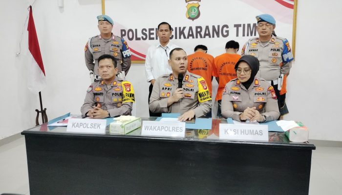 Polsek Cikarang Timur Ungkap Komplotan Pemerasan Berkedok Leasing, 4 Tersangka Ditangkap