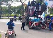 Ratusan Buruh Gelar Aksi Damai di Kawasan Industri Serang Baru, Polisi Pastikan Situasi Kondusif