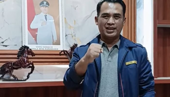 Kepala Desa Karang Asih Samsu Dawam S.H.,Ucapkan Selamat Dirgahayu Karang Taruna Kabupaten Bekasi ke-65