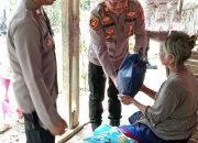 Polsek Pebayuran Gelar Jumat Berkah, Salurkan Bantuan ke Warga Kurang Mampu
