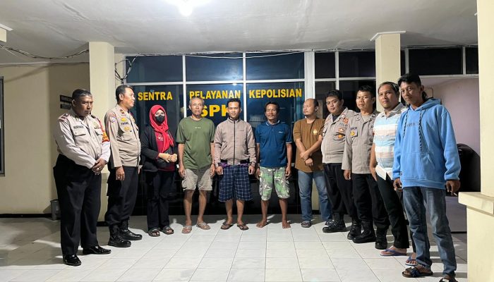 Polsek Sukatani Amankan dan Kembalikan Kakek yang Alami Amnesia ke Keluarganya