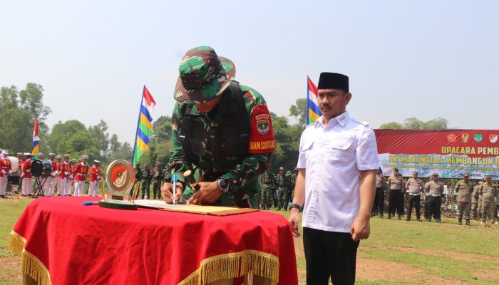 TMMD ke-126 Kodim 0509/Bekasi Resmi Dibuka, Warga Nagacipta Antusias Sambut Kehadiran TNI