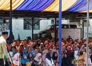 Polsek Sukatani Hadiri Peringatan Maulid Nabi Muhammad SAW 1447 H di Desa Sukamanah