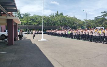 Pengamanan Konsolidasi Akbar KSPI–FSPMI–ITUC, Polres Metro Bekasi Kerahkan 387 Personel