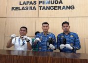 Lapas Pemuda Tangerang Gagalkan Penyelundupan Narkotika,Tiga Orang Diamankan