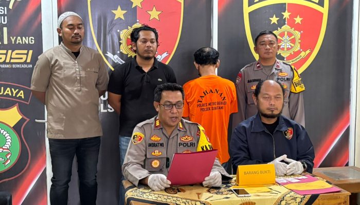Polsek Sukatani Tangkap Pengedar Sabu di Sukajadi, 12 Gram Barang Bukti Diamankan