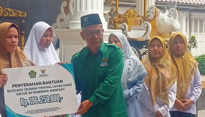 BAZNAS Kabupaten Cianjur Serahkan Bantuan RTLH Kepada 32 KPM