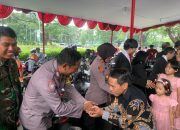 Sinergi Polri–TNI dan Desa, Ibadah Natal 2025 di Lambangsari Berjalan Kondusif