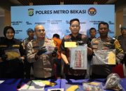 Satreskrim Polres Metro Bekasi Berhasil Ungkap Pengedar dan Pembuat Uang Palsu