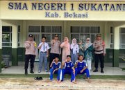 Kapolsek Sukatani Gelar Police Goes to School di SMAN 1 Sukatani, Sosialisasikan CLBK dan Cegah Tawuran