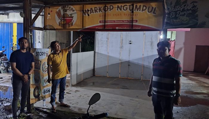 Polsek Kedung Waringin Cek TKP Dugaan Pembobolan warung di Kp bulak bunut yang Viral di Medsos