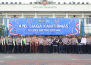 Apel Siaga Kamtibmas Polres Metro Bekasi, Deklarasi Sinergitas Polri-Potmas di Kabupaten Bekasi