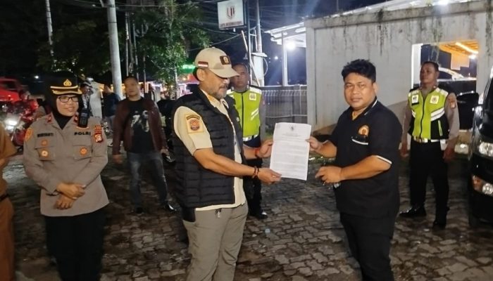 Forkopimcam Bersama Kapolsek Tambun Tambun Selatan  Patroli Hiburan Malam, Sosialisasikan Seruan Plt Bupati Bekasi Jelang Ramadhan