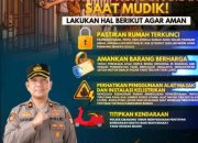Polsek Cikarang Timur Imbau Warga Pastikan Rumah Aman Saat Mudik