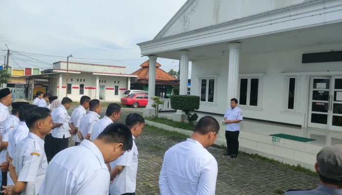Kades Ciantra Pimpin Apel Perdana, Tekankan Pelayanan Prima