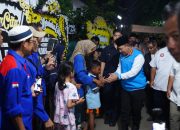 Kapolres Metro Bekasi Dampingi Kapolri dan Kapolda Metro Jaya Takziah ke Kediaman Korban Penyiraman Air Keras di Tambun Selatan