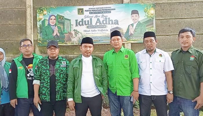 DPC PPP Kabupaten Bekasi masa bakti 2026 – 2031 Gelar Pemotongan Hewan Qurban Idul Adha 1447 H / 2026 M