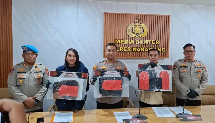 Polres Karawang Ungkap Kasus Pembunuhan Pelajar Yang Mayatnya Ditemukan di Bantaran Sungai Citarum Batujaya