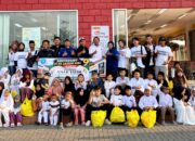 Anniversary ke-9 Gue Cikarang, Anak-anak Yatim Belanja Sepuasnya di Supermarket
