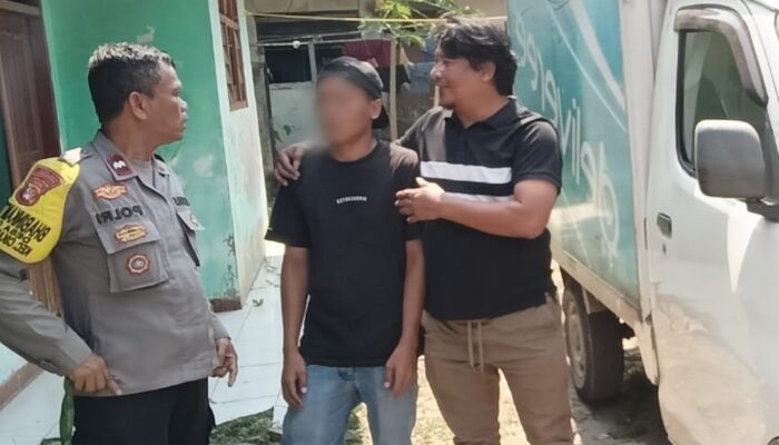 Polsek Cikarang Pusat Tindak Cepat Aduan Warga Melalui Call 110, Terduga Pelaku Penggelapan Ditangkap