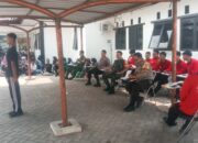 Personel Polsek Pebayuran Kawal Seleksi Calon Anggota Paskibraka Kecamatan Pebayuran Demi Lahirkan Putra-Putri Terbaik Bangsa