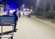 Aksi Nyata Jaga Keamanan IPDA iim Nurahim Kanit Reskrim Polsek Pebayuran Pimpin Operasi Kejahatan Jalan 3C  Di Wilayah Hukum