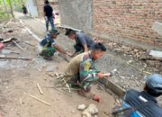 Progres TMMD ke-129 Terus Berjalan, Satgas Kebut Pengecoran Jalan di Sasaran 5 Wilayah Desa Wibawamulya