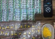 Stresnarkoba Polres Metro Bekasi Ciduk Pengedar Obat Keras Tanpa Izin di Wilayah Sukatani, ​ 400 Butir Obat Keras Daftar G Diamnkan