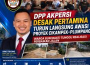 DPP AKPERSI Desak Pertamina Turun Langsung Awasi Proyek Cikampek–Plumpang Warga Buni Bakti Tunggu Realisasi Perbaikan Jalan