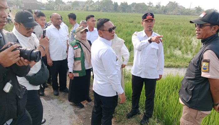 Camat Pebayuran Dampingi Plt Bupati Bekasi Monitoring Normalisasi BKG Di Wilayah Kecamatan Pebayuran Pastikan Aliran Air Lancar