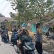 Polsek Pebayuran Bagikan 50 Masker kepada Pengguna Jalan Antisipasi Dampak Abu Vulkanik Gunung Anak Krakatau