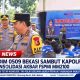 Demi Jaga Bekasi Tetap Kondusif Dandim 0509 Sambut Kapolri Di MM2100