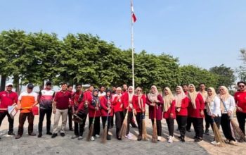 Pemerintah Kecamatan Pebayuran Gelar World Cleanup Day Warnai Rangkaian HKG PKK Kabupaten Bekasi