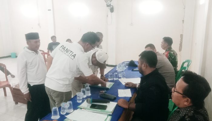 Panitia Pilkades Kertajaya Tetapkan Titik Lokasi TPS Hasil Musyawarah Disepakati Bersama